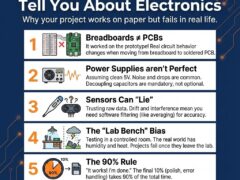 What People Do Not Expect When Building Electronic Projects: The Hidden Challenges